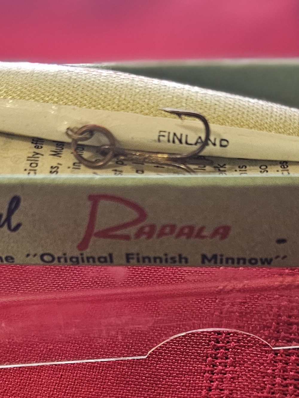 Vintage Fishing Lure, Rapala Wobbler